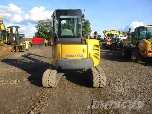 Komatsu PC 45 MR-3 Mini ekskavatörler, 7 tona dek