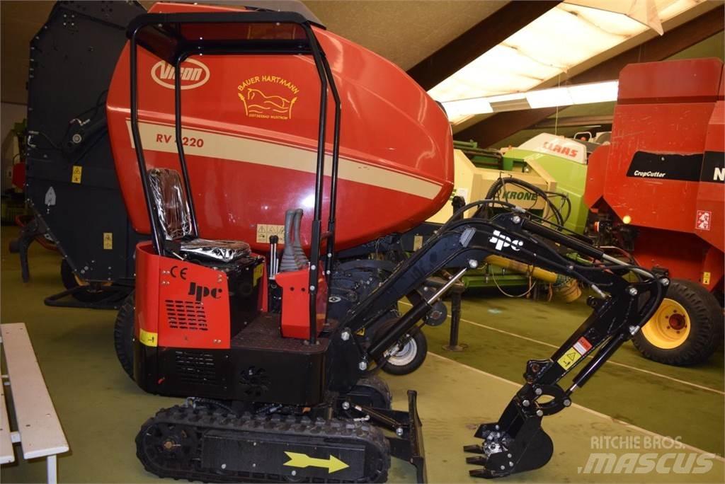 JPC HT12 Mini ekskavatörler, 7 tona dek