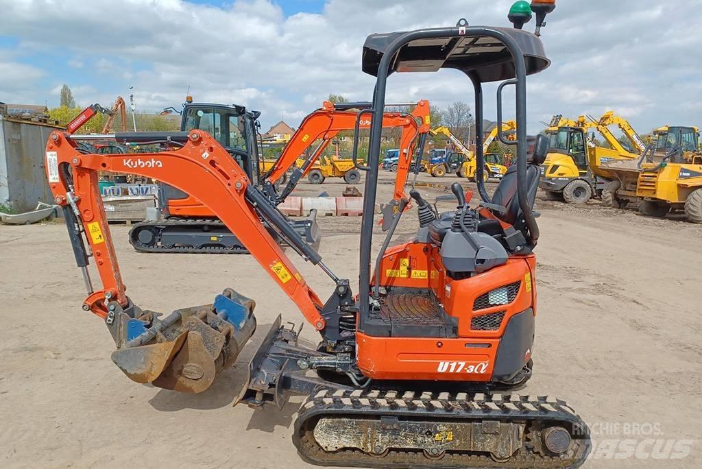 Kubota U 17-3 Mini ekskavatörler, 7 tona dek