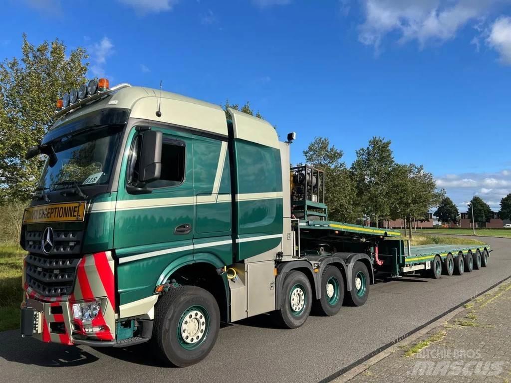 Nooteboom MCO-74VV Low loader yari çekiciler