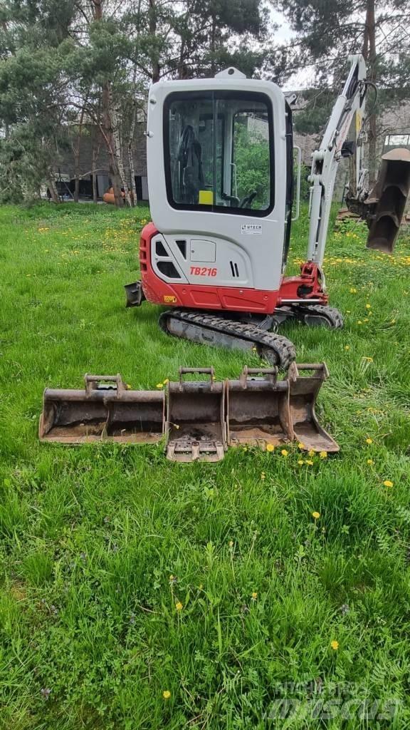 Takeuchi TB216 V4 Mini ekskavatörler, 7 tona dek