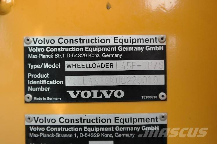 Volvo L 45 F Tekerlekli yükleyiciler