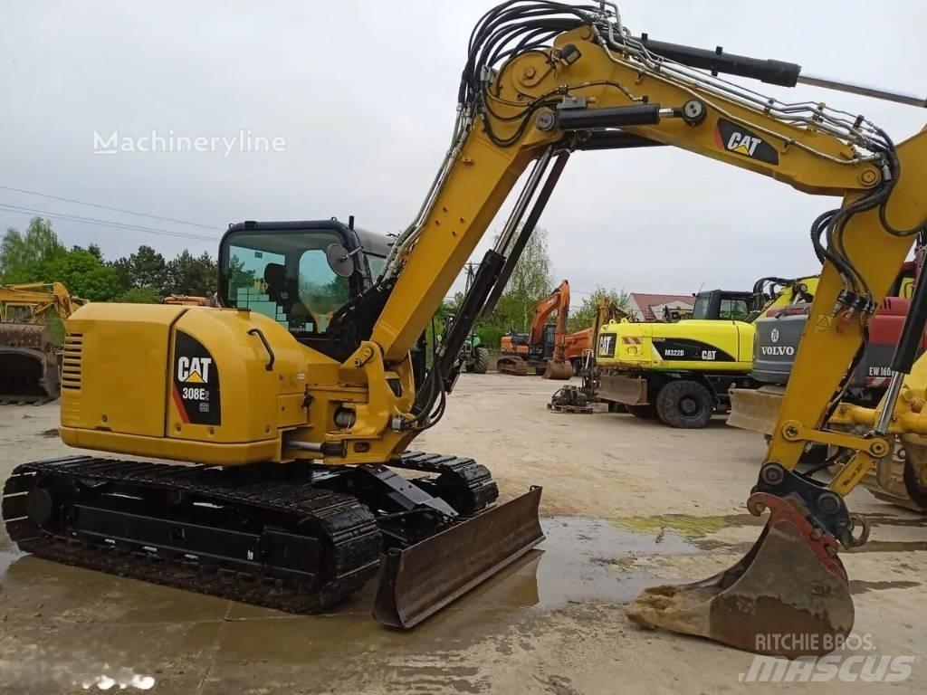 CAT 308E2CR Paletli ekskavatörler