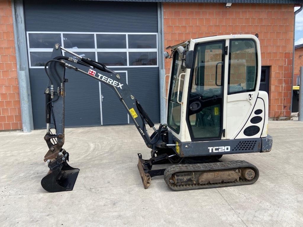 Terex TC 20 Mini ekskavatörler, 7 tona dek
