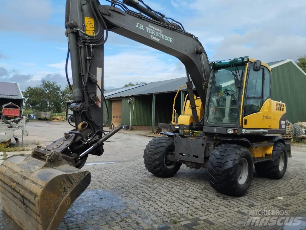 Volvo EW 140 C Lastik tekerli ekskavatörler
