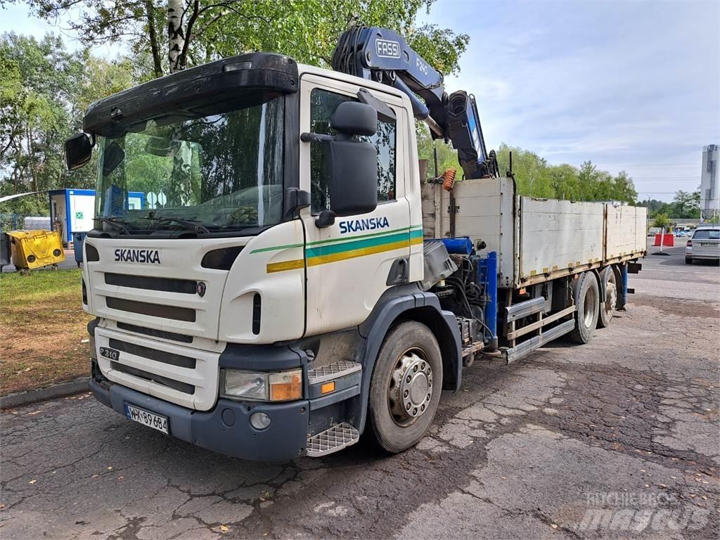 Scania P310 + HR Flatbed kamyonlar