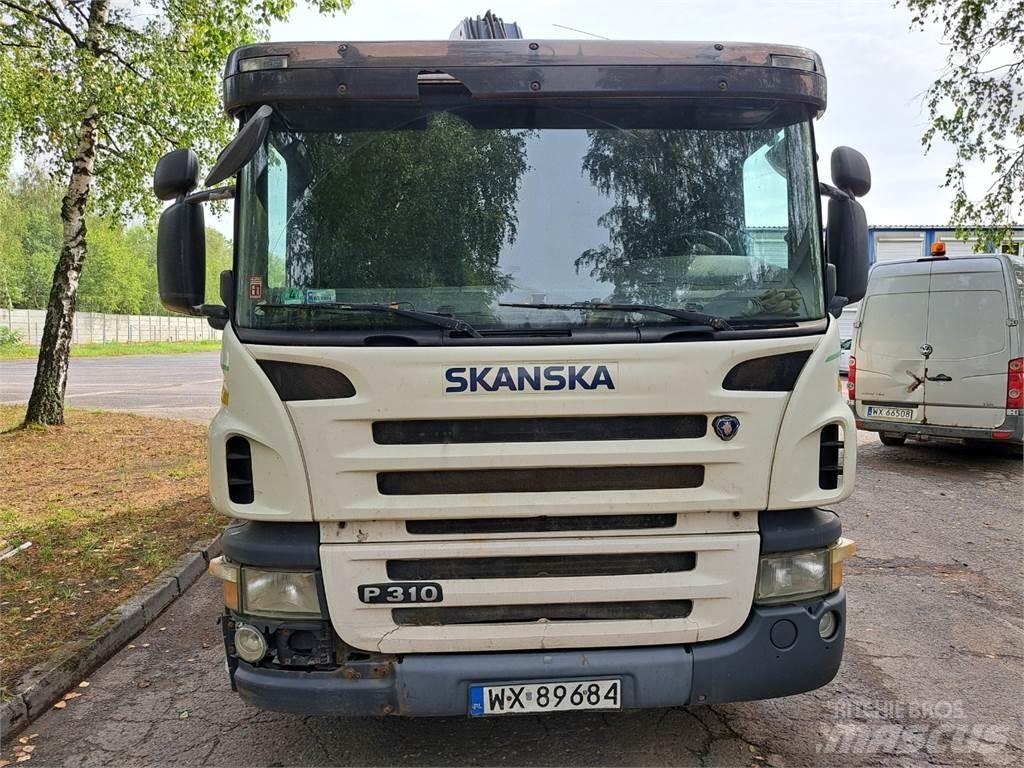 Scania P310 + HR Flatbed kamyonlar