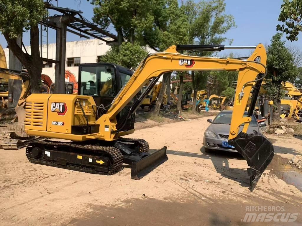 CAT 305.5 E2 Mini ekskavatörler, 7 tona dek