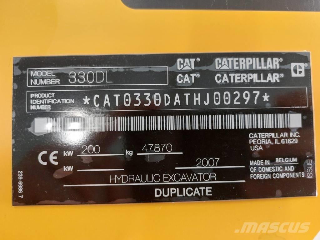 CAT 330DL UHD Yıkım ekskavatörleri