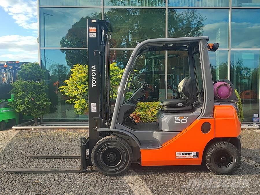 Toyota 02-8FGF20 LPG'li forkliftler