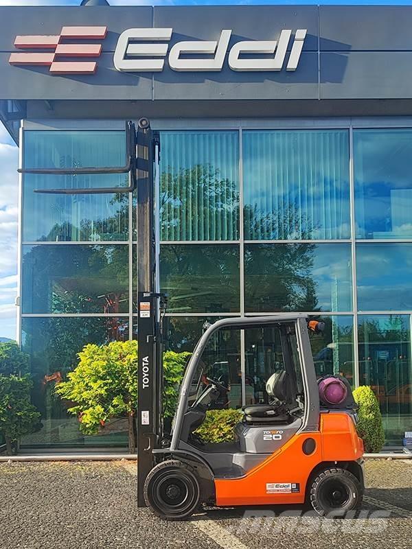 Toyota 02-8FGF20 LPG'li forkliftler
