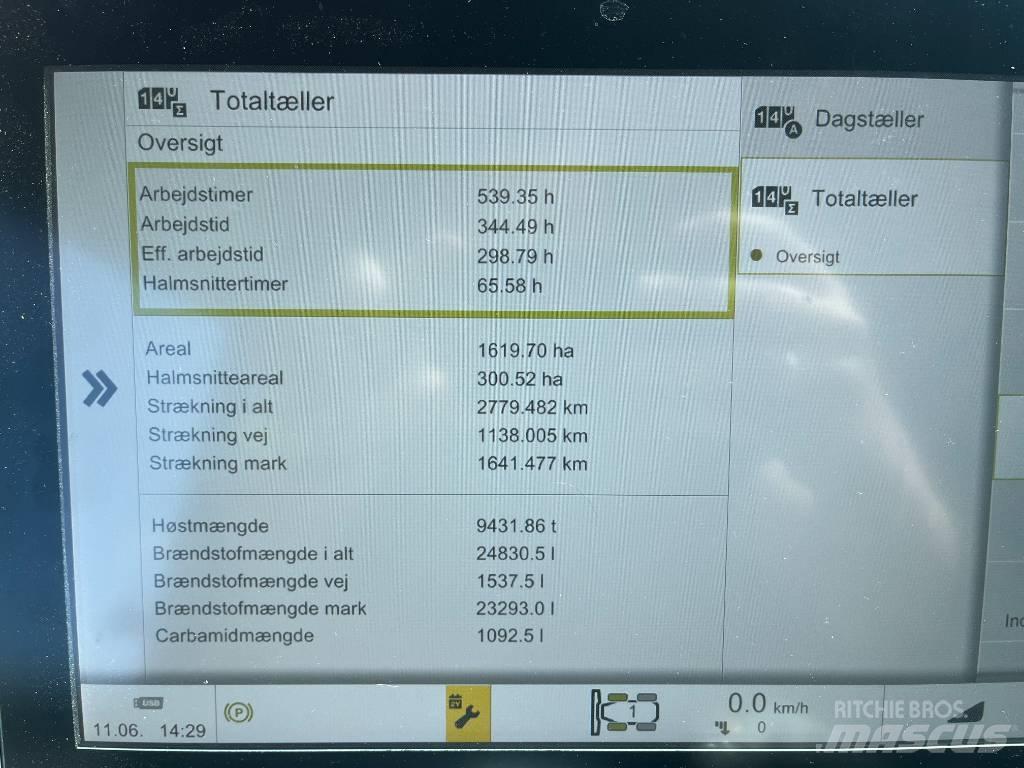 CLAAS Lexion 8800TT Biçerdöverler