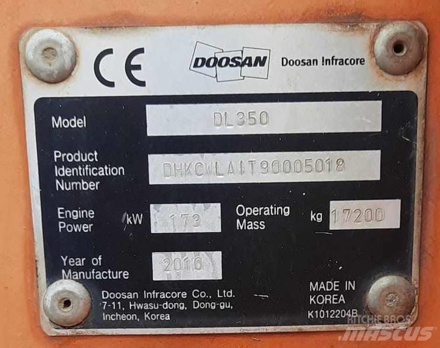 Doosan DL 350 Tekerlekli yükleyiciler