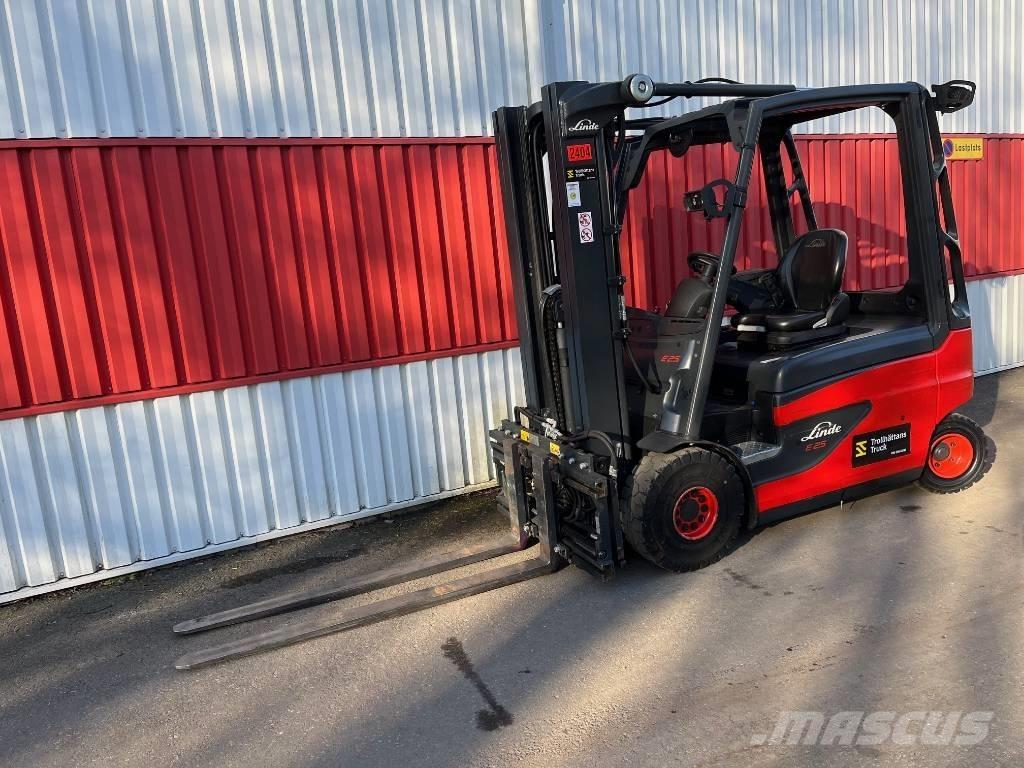 Linde E25L-02 Elektrikli forkliftler