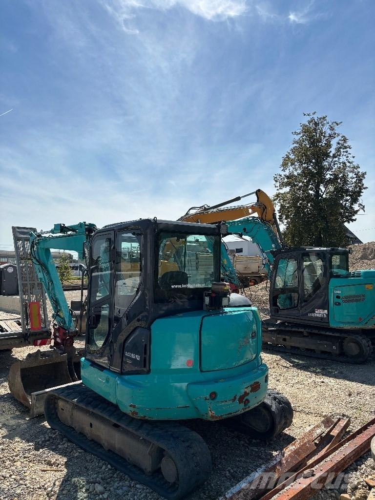 Kobelco SK 58 Mini ekskavatörler, 7 tona dek