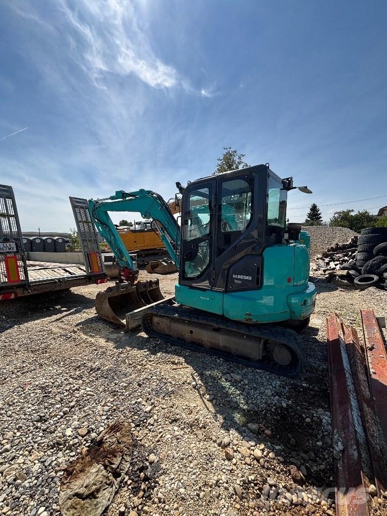 Kobelco SK 58 Mini ekskavatörler, 7 tona dek