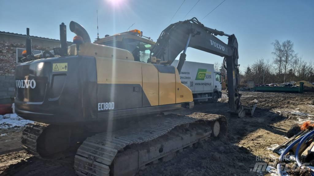 Volvo EC 180 D Paletli ekskavatörler