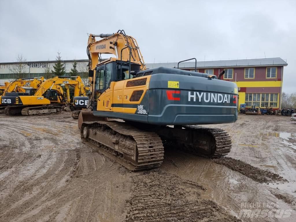 Hyundai HX 300 L Paletli ekskavatörler