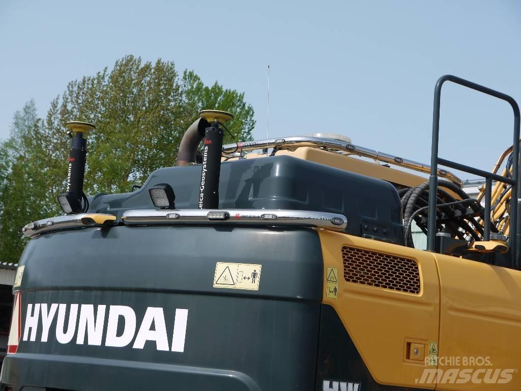 Hyundai HW 180 Lastik tekerli ekskavatörler
