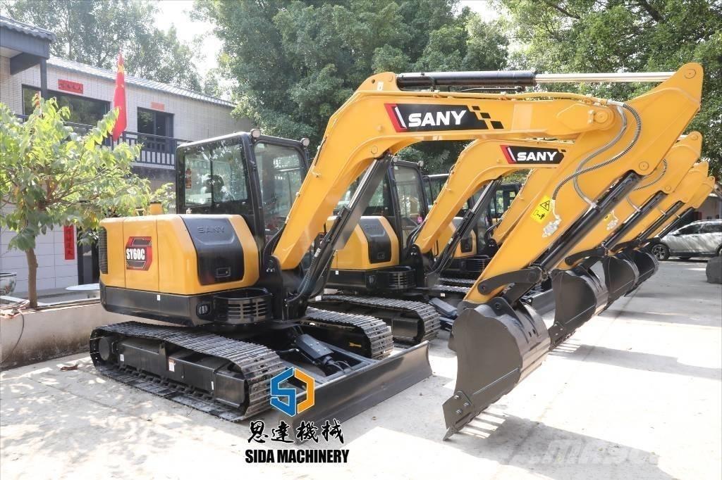 Sany SY 60 C Mini ekskavatörler, 7 tona dek
