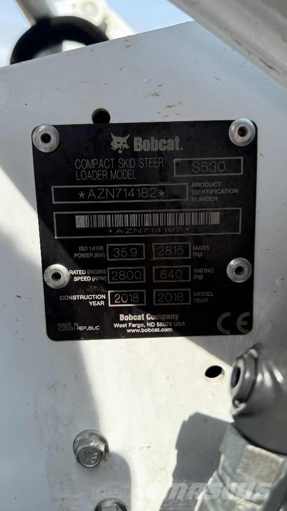 Bobcat S 530 Skid steer loderler