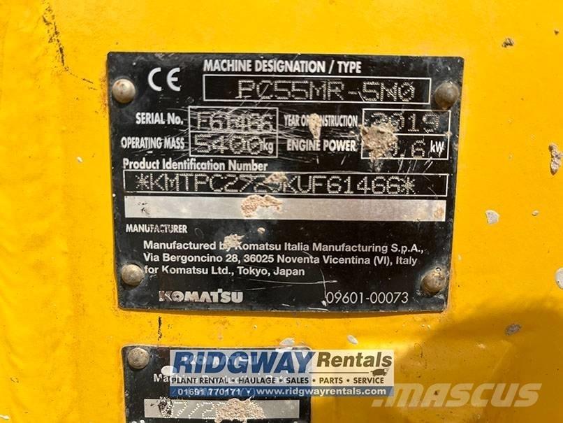 JCB 50 Z-2 Mini ekskavatörler, 7 tona dek