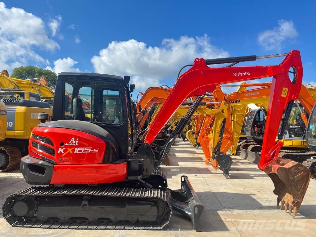 Kubota KX 165 Mini ekskavatörler, 7 tona dek