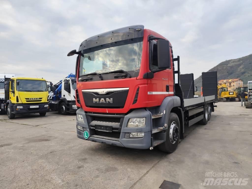 MAN TGS 26.440 Düz Platformlu Oto Çekiciler/vinçli kamyonlar