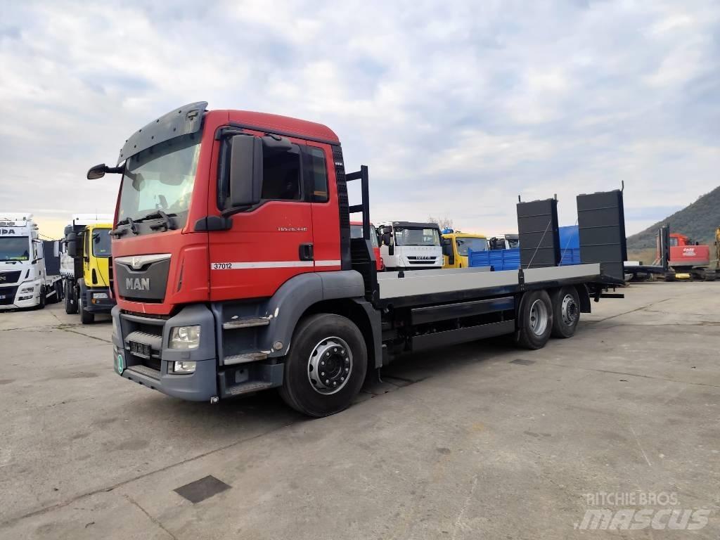 MAN TGS 26.440 Düz Platformlu Oto Çekiciler/vinçli kamyonlar