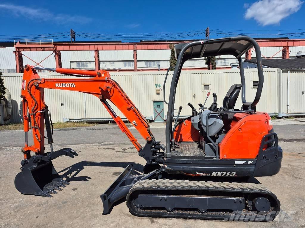 Kubota KX 71-3 Mini ekskavatörler, 7 tona dek