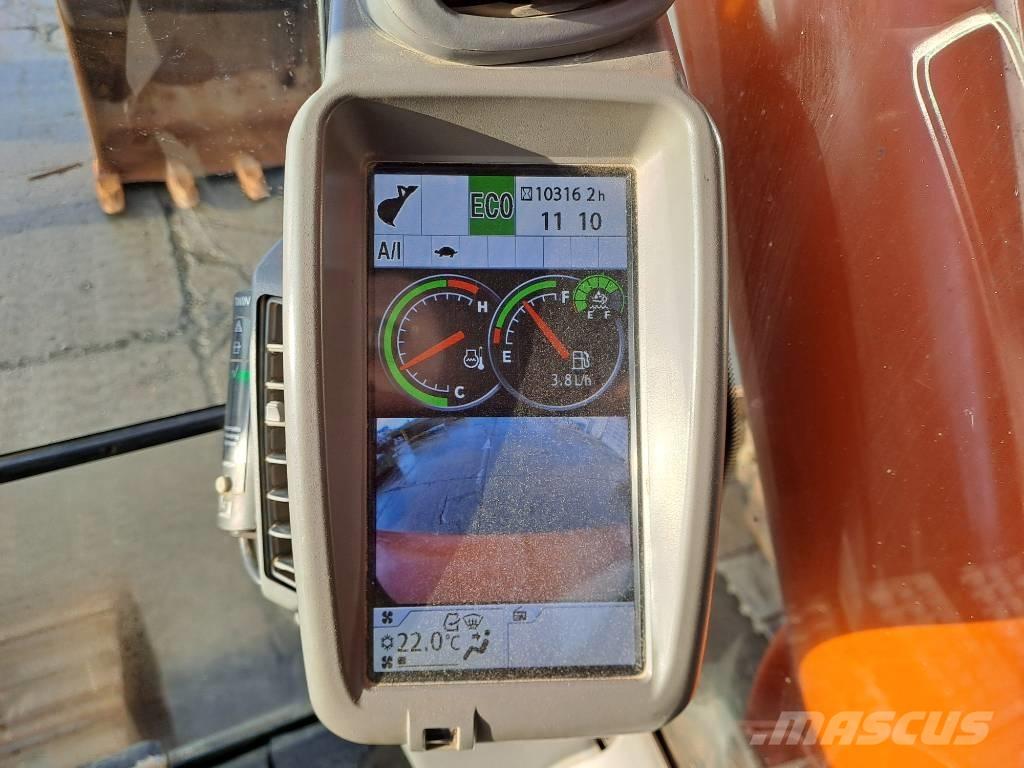 Hitachi ZX 350 LCN-6 Paletli ekskavatörler