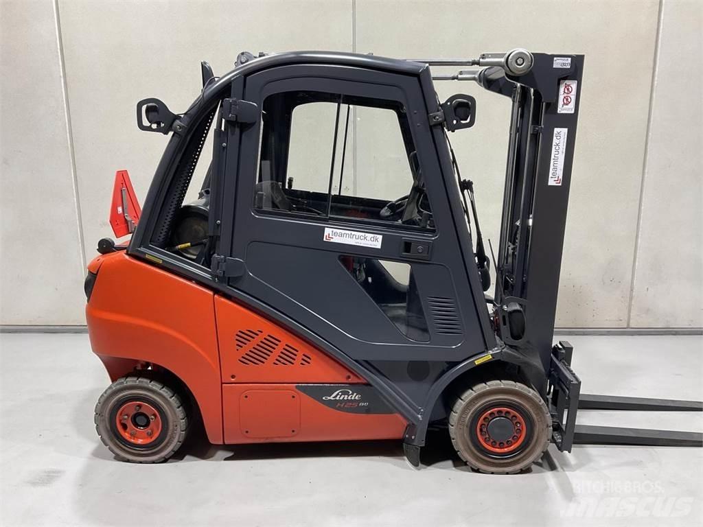 Linde H25T-02 LPG'li forkliftler