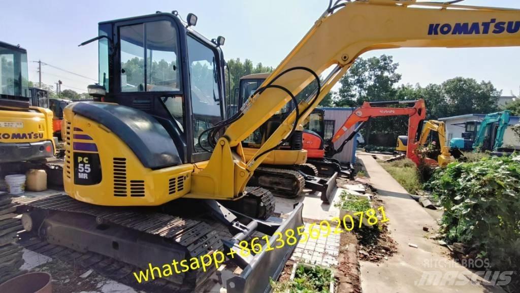 Komatsu PC 55 MR Mini ekskavatörler, 7 tona dek