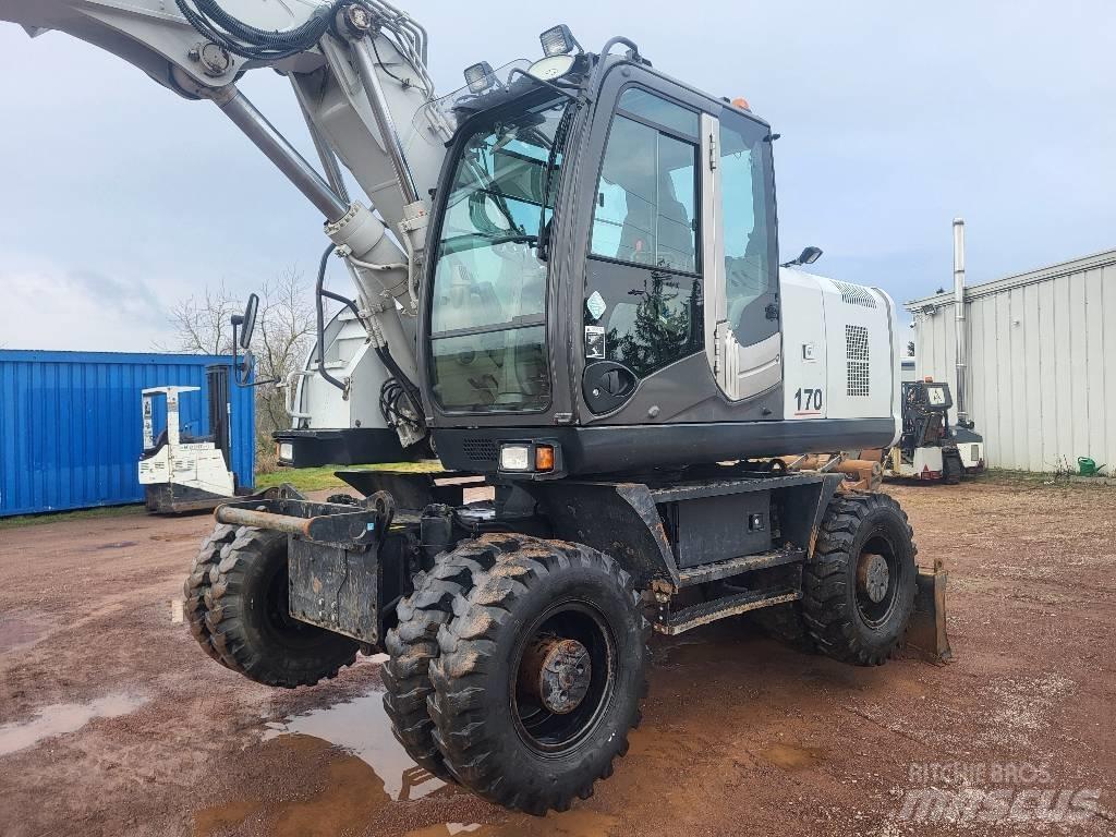 Hitachi ZX 170 W-3 Lastik tekerli ekskavatörler