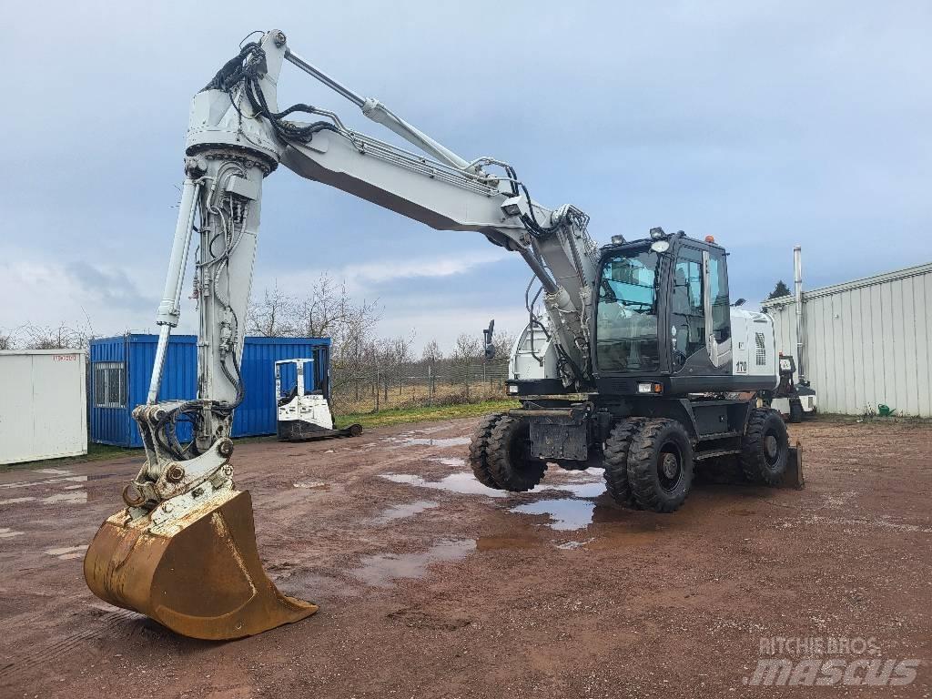 Hitachi ZX 170 W-3 Lastik tekerli ekskavatörler