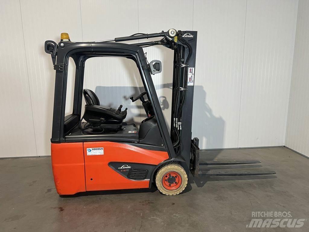 Linde E16-02 Elektrikli forkliftler