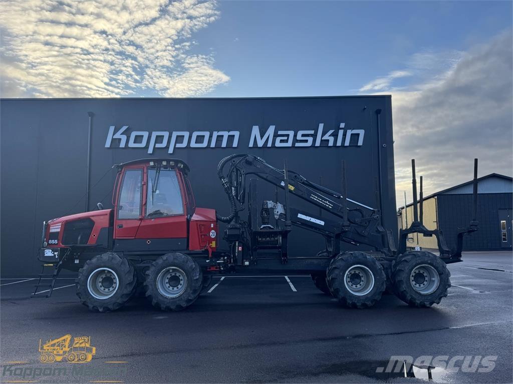 Komatsu 855 Tomruk yükleyici traktörler