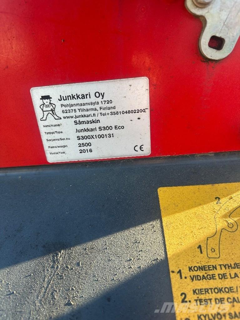 Junkkari S300 Eco Kombine hububat mibzerleri