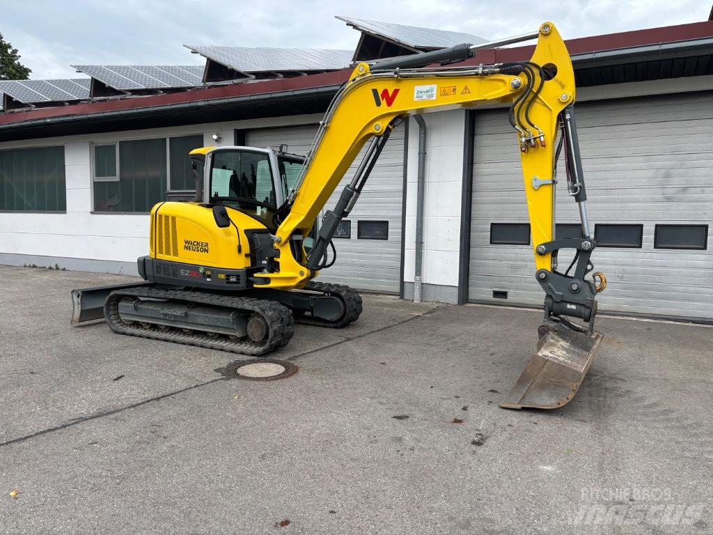 Wacker Neuson EZ80 Paletli ekskavatörler