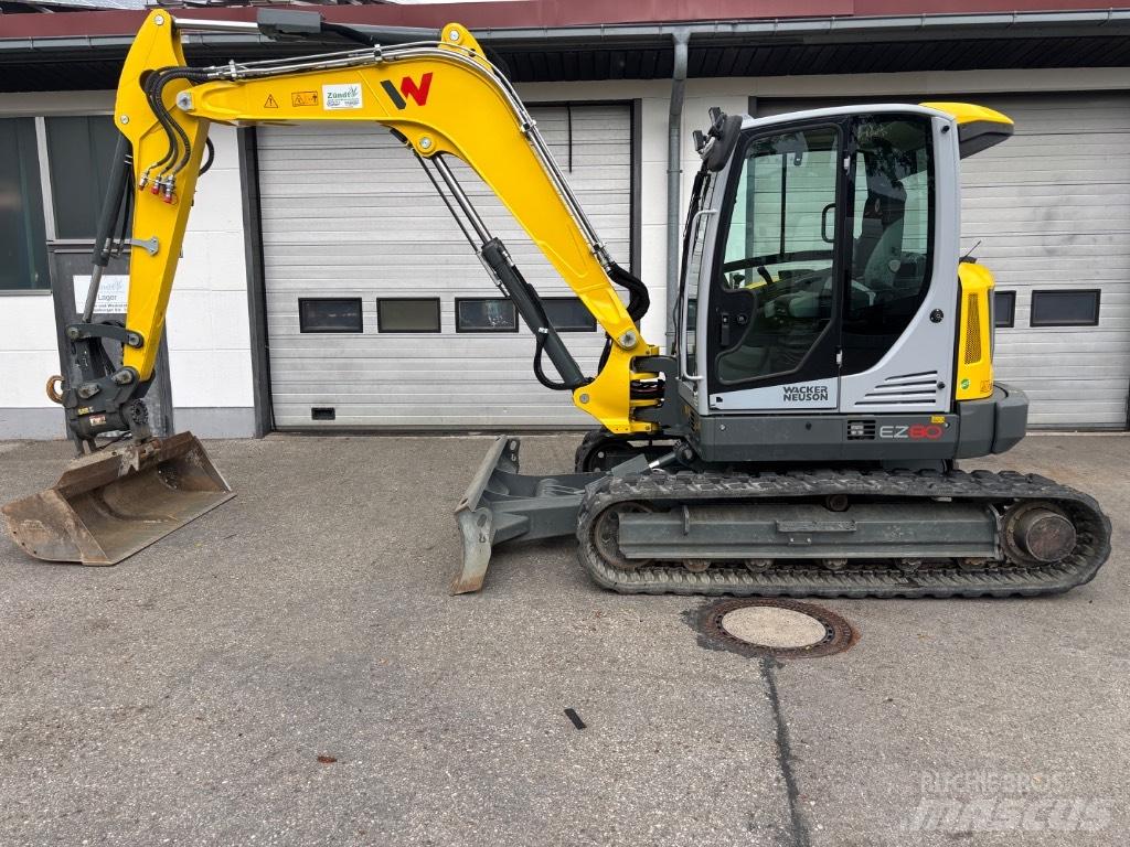 Wacker Neuson EZ80 Paletli ekskavatörler