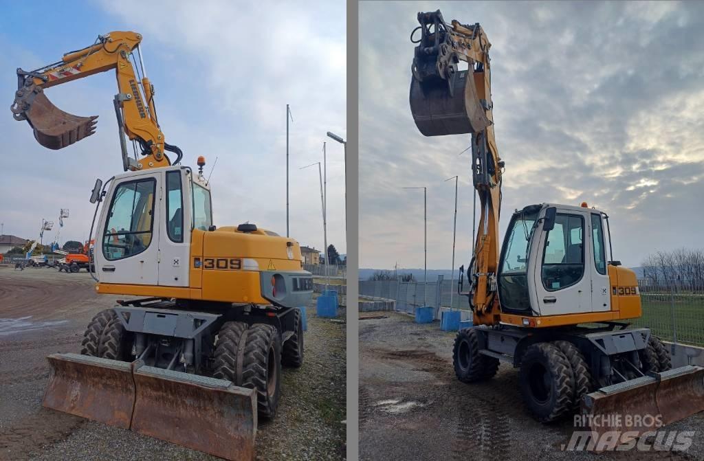 Liebherr A 309 Lastik tekerli ekskavatörler