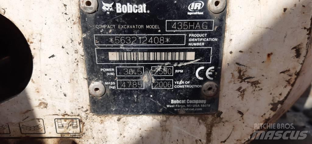 Bobcat 435 HAG Mini ekskavatörler, 7 tona dek