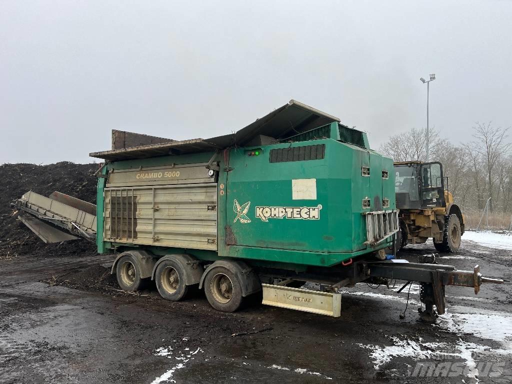 Komptech Crambo 5000 Atik ögütücüler