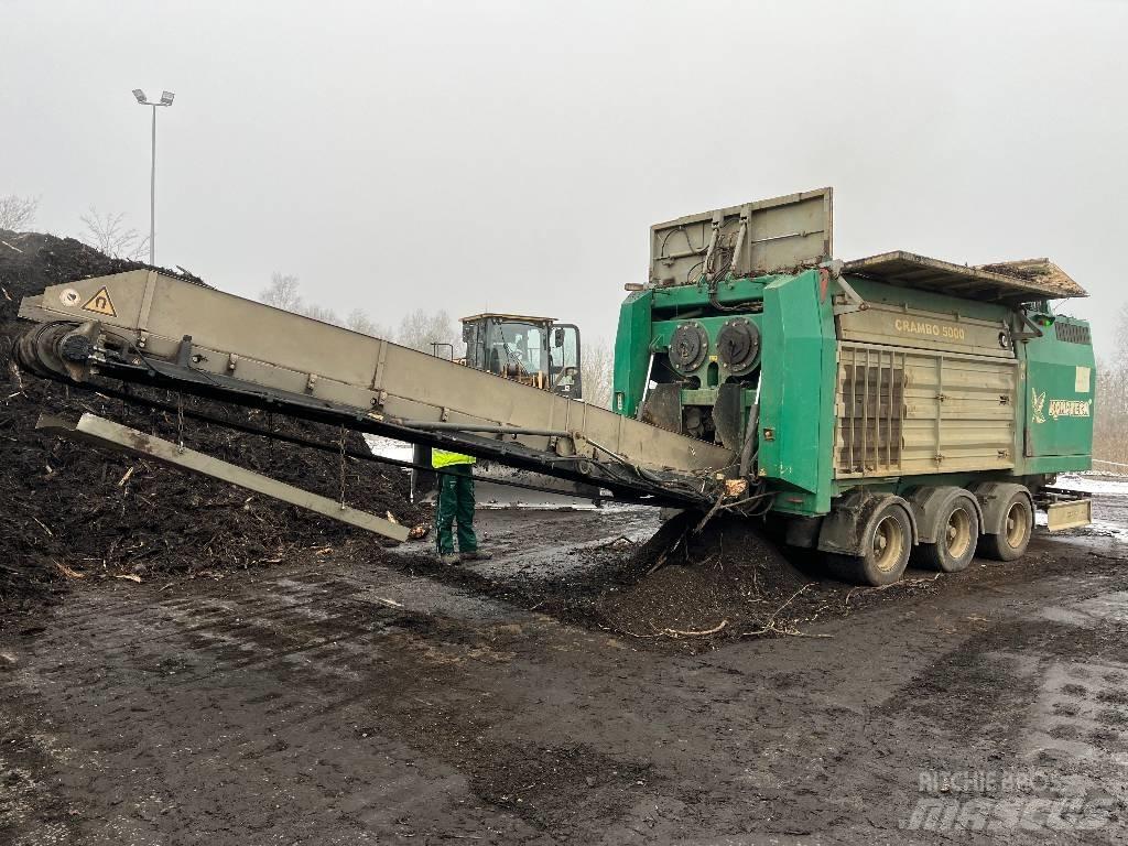 Komptech Crambo 5000 Atik ögütücüler