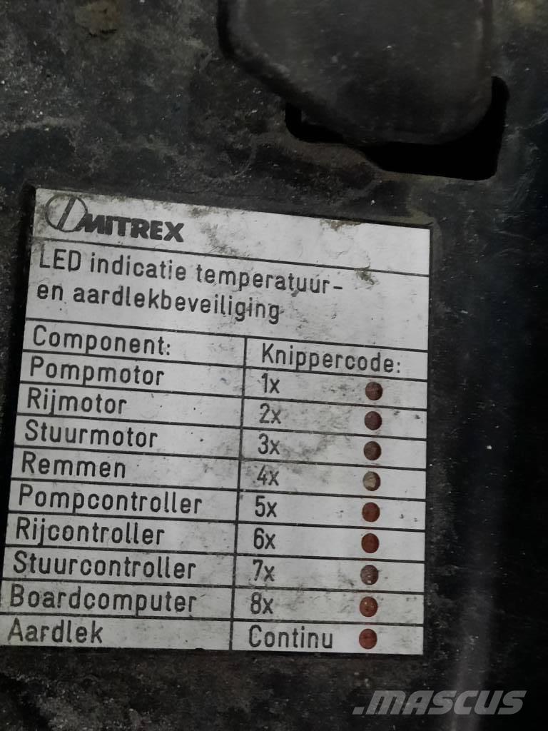 Mitsubishi FB20AN Elektrikli forkliftler