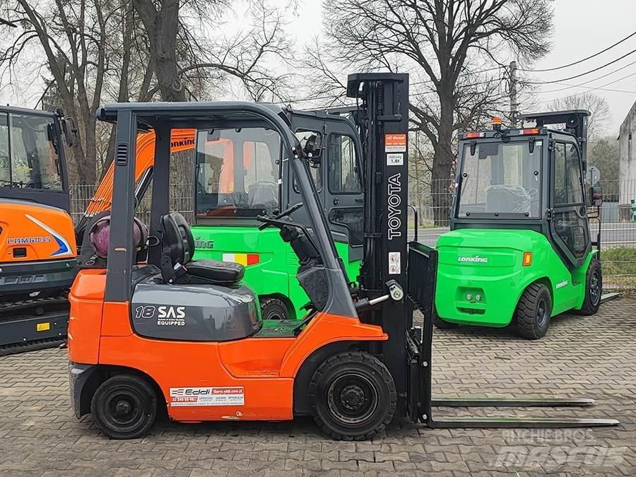 Toyota 42-7FGF18 LPG'li forkliftler