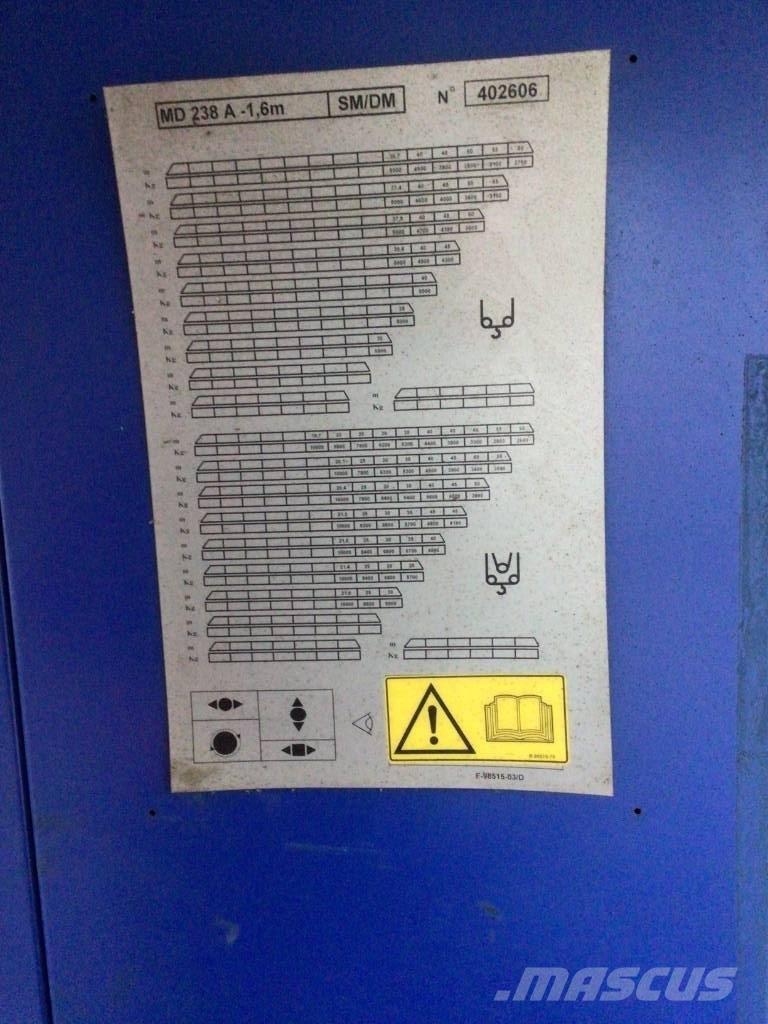 Potain MD238AJ10 Kule vinçler