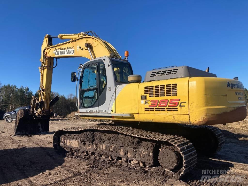New Holland E 385 Paletli ekskavatörler