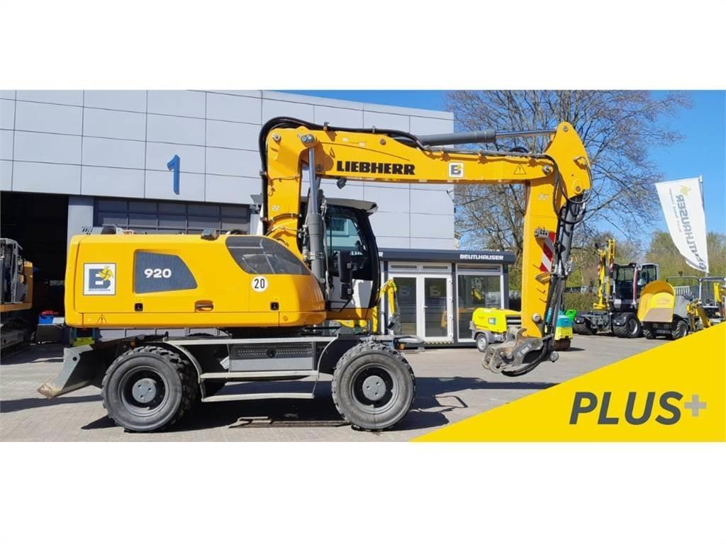 Liebherr A920 Lastik tekerli ekskavatörler