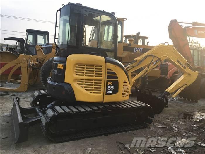 Komatsu PC 55 MR-2 Mini ekskavatörler, 7 tona dek